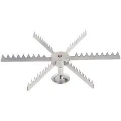 Winco Aluminum Pie and Cake Marker, 6-Cut