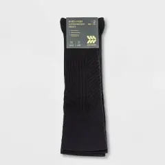 Men's Compression Over The Calf Socks 2pk - All in Motion&trade; Black 6-12