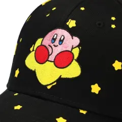 Kirby Embroidered Logo with pre-curved bill Ball Cap Hat for Men
