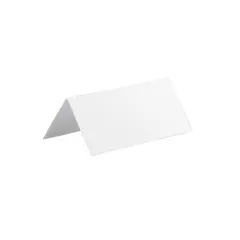 JAM Paper Printable Place Cards 3 3/4 x 1 3/4 White Placecards 12/Pack 2225916894