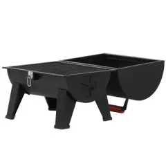 Royal Gourmet 19" Portable Duo Sided Cooking area Charcoal Grill CC1619TG Black