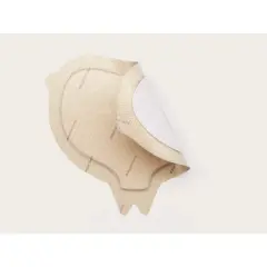 Molnlycke 282455 Mepilex Border Sacrum 8.7" x 9.8" (22 x 25cm) Self-Adherent Absorbent Bordered Foam Dressing with Safetac technology