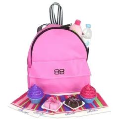 Sophia&rsquo;s Beach Day Backpack with Accessories Set for 18'' Dolls, Pink