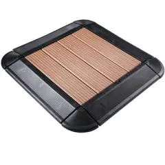 Courtyard Casual Tile Edge Kit (Black), 20 Edge and 4 Corners