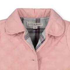 Hope & Henry Girls' Quilted Barn Jacket, Kids
