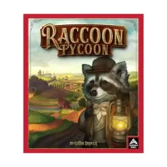 Forbidden Games Raccoon Tycoon Board Game: Strategy & War Game for 2-5 Players, Includes Tokens & Tiles, 1-2 Hour Play