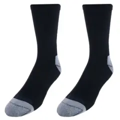 Dr. Scholl's Men's Crew Compression Work Socks (2 Pair Pack)