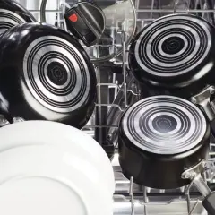 Farberware Smart Control 11.25" Covered Everything Pan with 2 Side Handles Black