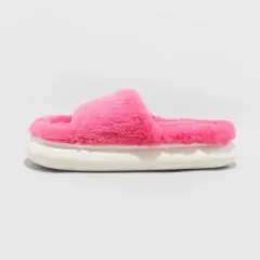 Kids' Tasha Platform Slide Slippers - art class&trade; Hot Pink
