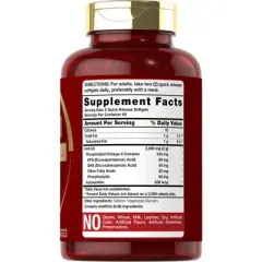 Carlyle Antarctic Krill Oil 2000mg | 120 Softgels