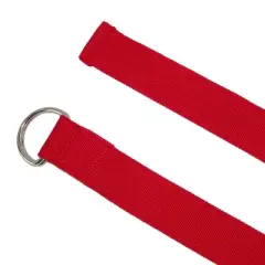 CTM Canvas Web Belt with D Ring Buckle