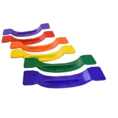 Sportime Duck Walker Balance Boards, Assorted Colors, Set of 6