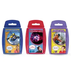 Top Trumps STEM Bundle 2 Engineering, Electricity & Magnetism, Peculiar Problems Card Games