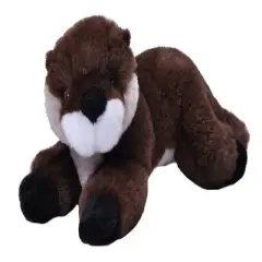 Wild Republic Ecokins Mini River Otter Stuffed Animal, 8 Inches