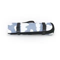 retrografika Sunny Summer Sky White Cartoon Picnic Blanket - Deny Designs