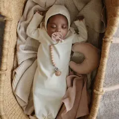 Mushie Moon Lovey Crib Toy 