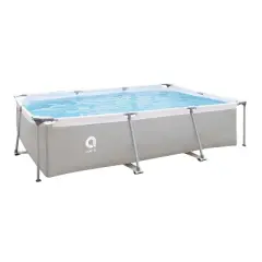 JLeisure Avenli 17773 10 x 6.5 x 2 Feet and 5' x 16.5" Sea Otter Outdoor Backyard Above Ground Rectangular Steel Frame Swimming Pool (2 Pack)