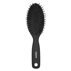 CONAIRMAN Cushion Nylon Bristle Hair Brush - All Hair - Trial Size - Black