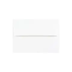 JAM Paper A7 Foil Lined Invitation Envelopes 5.25 x 7.25 White with Gold Foil 3243663