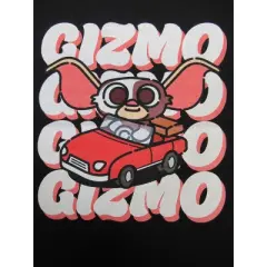 Gremlins Gizmo In A Red Car Black Graphic Tee Toddler Boy to Youth Boy