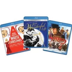 It's a Wonderful Life / White Christmas / Scrooge (Holiday 3-Pack Bundle)