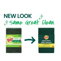 Scotch-Brite Heavy Duty Scour Pads - 4ct