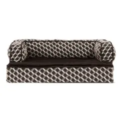 FurHaven Plush & Decor Comfy Couch Orthopedic Sofa-Style Dog Bed