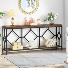 Tribesigns 71 Inch Extra Long Sofa Table