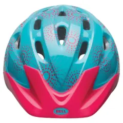 Bell Rally Cycling Kids' Bike Helmet - Blue/Pink Starburst