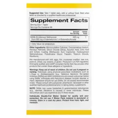California Gold Nutrition SAMe, Butanedisulfonate, 400 mg, 60 Enteric Coated Tablets