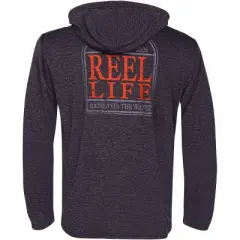 Reel Life Destin Heathered Pullover Hoodie