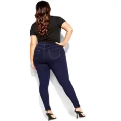 Women's Plus Size Exemplar Jean - ink blue | CITY CHIC
