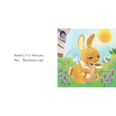 Somebunny Loves You - (Punderland) by  Rose Rossner (Board Book)