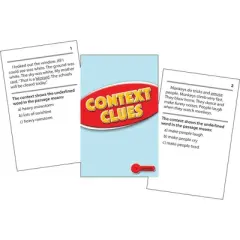 Edupress Context Clues Practice Cards, Levels 2.0-3.5