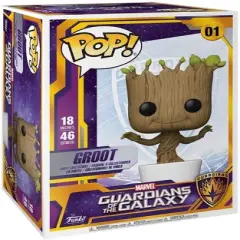 Funko Pop! Marvel: Guardians of The Galaxy - 18" Groot, Super Sized Figure