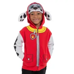 Paw Patrol Rubble Chase Skye Fleece Zip Up Pullover Hoodie Toddler to Little Kid