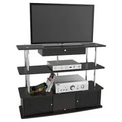 Aspen TV Stand for TVs up to 50" Black - Breighton Home