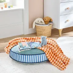 Orange Scallop Halloween Baby Blanket - Cloud Island&trade;