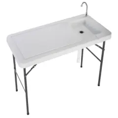 Costway Portable Fish Hunting Cleaning Cutting Table Folding Camping