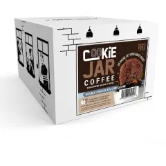 Cookie Jar Double Chocolate Chunk Flavored Coffee Pods,Keurig 2.0, 40 Count