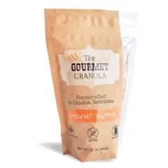 The Gourmet Granola 12 oz Gluten, Soy, & Dairy Free Peanut Butter Granola - Pack of 2