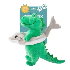 PetShop by Fringe Studio Shark Week Rex Dog Plush Toy - Green