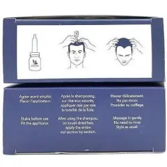 PHYTO PHYTOCYANE-MEN Densifying Treatment for Progressive Hair Thinning (12 Vials x 0.118 oz) Men Densify Serum for Hair Loss and Thinning Hair