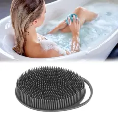 Unique Bargains Hangable Oval Bath Brush 1 Pc
