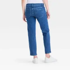 Low-Rise Under The Belly 80's Slim Straight Denim Maternity Pants - Isabel Maternity by Ingrid & Isabel&trade;