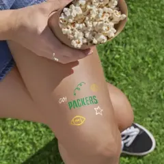 NFL Green Bay Packers Temporary Tattoo Marker - 3pk