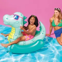 Dino Ride On Water Floats and Inflatables - Sun Squad&trade;: Novelty Pool Toy