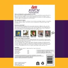 Lyric 20lb Small Songbird Finch Wild Bird Food: Premium Blend for Aviary, Nutritious Mix, USA Made