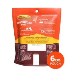 Zukes Adventure Bites Chicken & Pumpkin Flavor Chewy Dog Treats - 6oz/6ct