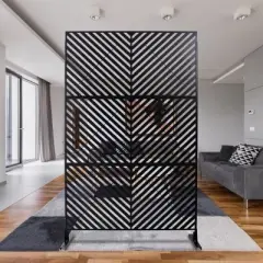 PAGED Patio Privacy Screen, Fence Privacy Screen, Outdoor Privacy Screen Freestanding for Lawn Garden Deck Balcony Patio